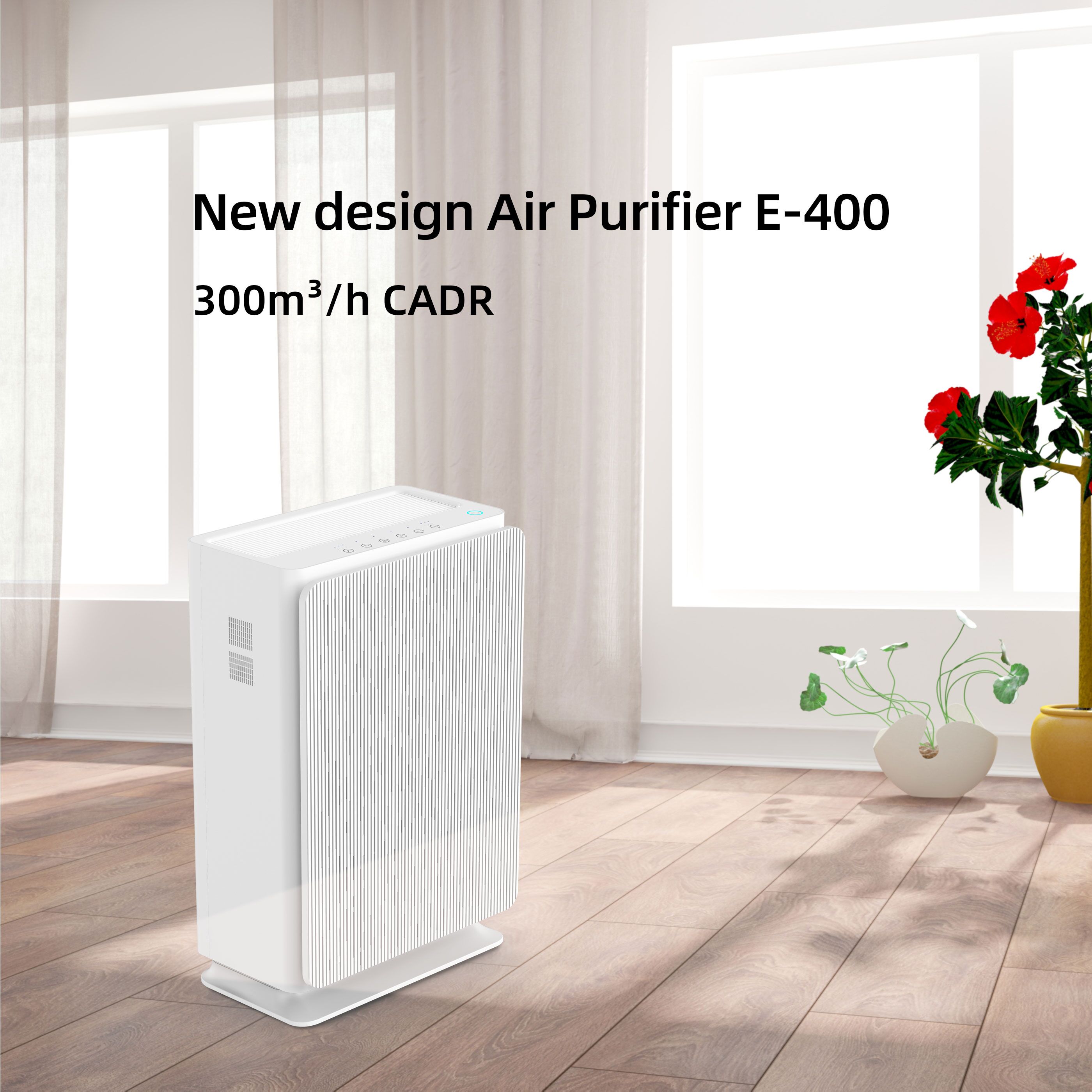 Dust Ionizer Home Air Purifier with Pm2.5 Sensor